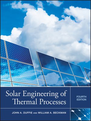 cover image of Solar Engineering of Thermal Processes